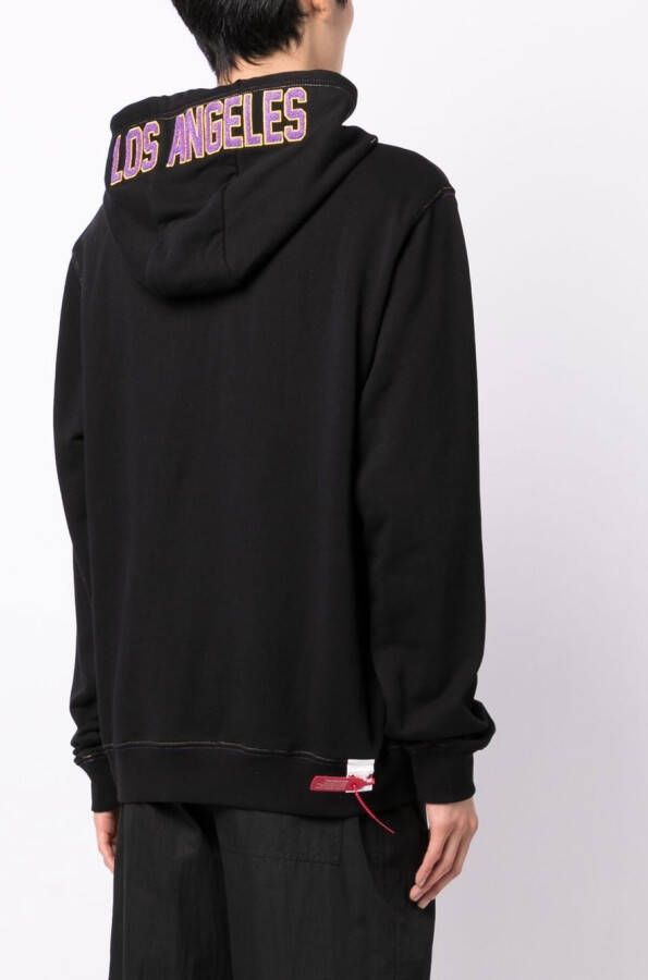 Mostly Heard Rarely Seen 8-Bit Hoodie met print Zwart