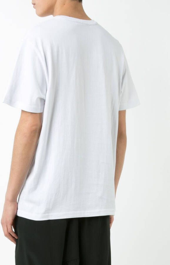 Mostly Heard Rarely Seen 8-Bit Navy Chucks T-shirt Wit