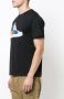 Mostly Heard Rarely Seen 8-Bit patchwork sneaker T-shirt Zwart - Thumbnail 3