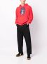 Mostly Heard Rarely Seen 8-Bit Hoodie met print Rood - Thumbnail 2