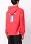 Mostly Heard Rarely Seen 8-Bit Hoodie met print Rood - Thumbnail 4