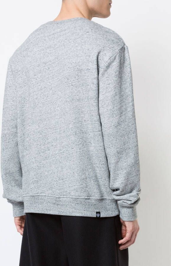 Mostly Heard Rarely Seen 8-Bit Spookachtig sweater Grijs