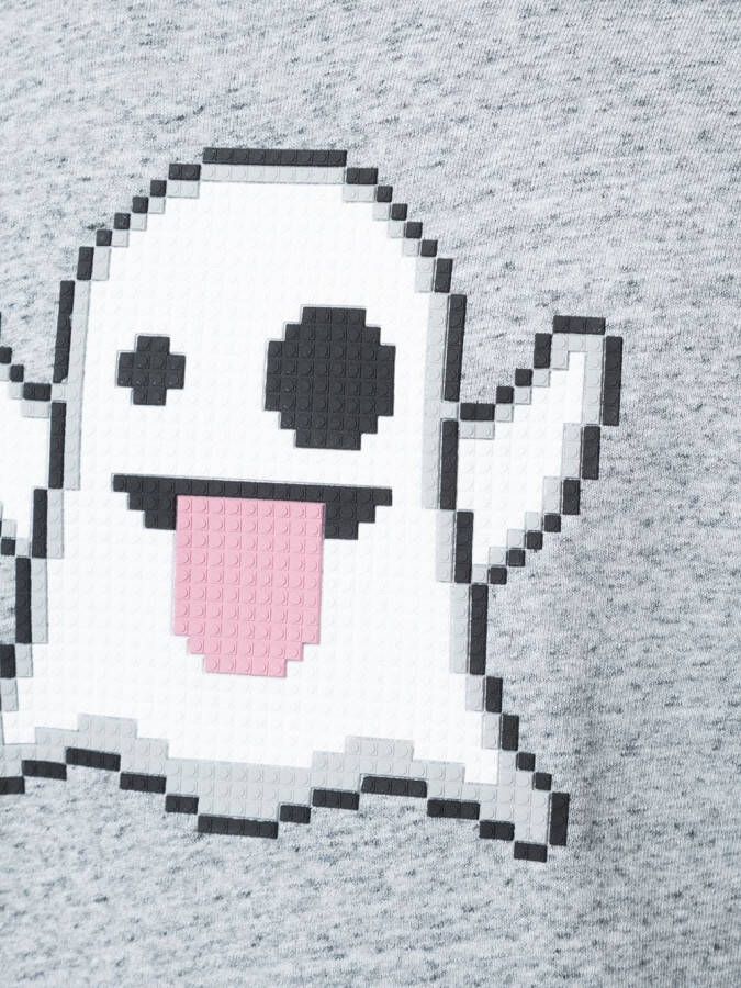 Mostly Heard Rarely Seen 8-Bit Spookachtig sweater Grijs