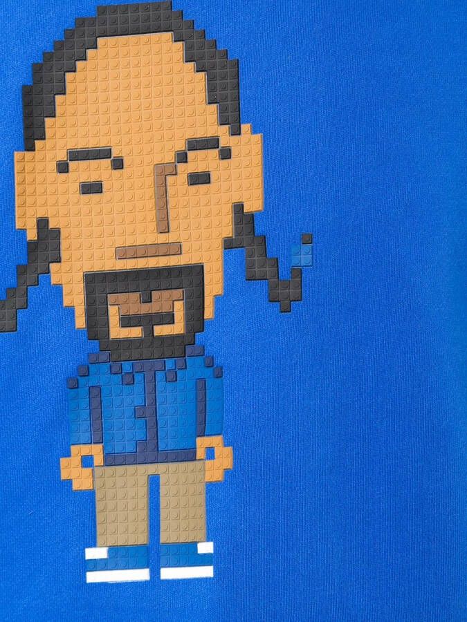 Mostly Heard Rarely Seen 8-Bit Sweater Blauw