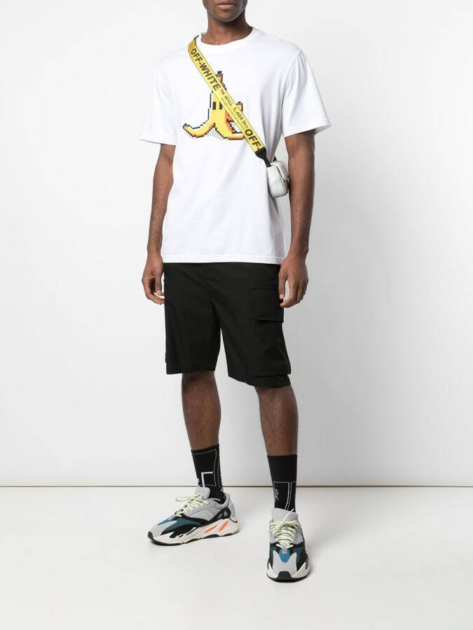 Mostly Heard Rarely Seen 8-Bit T-shirt met print Wit