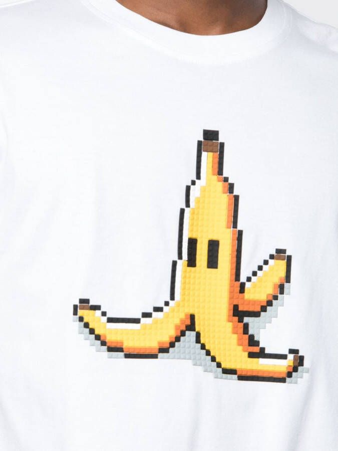 Mostly Heard Rarely Seen 8-Bit T-shirt met print Wit