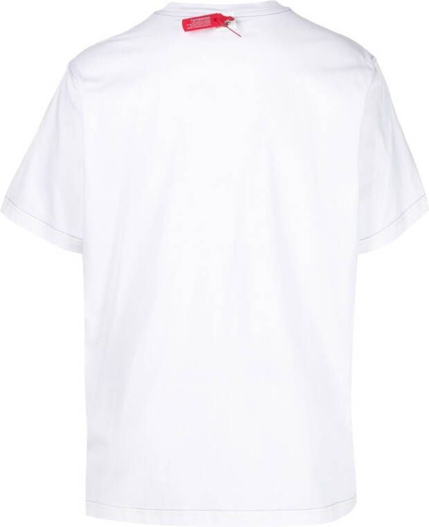 Mostly Heard Rarely Seen 8-Bit T-shirt met print Wit