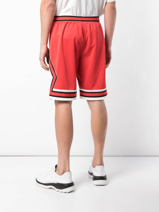 Mostly Heard Rarely Seen All Star hybride shorts Rood