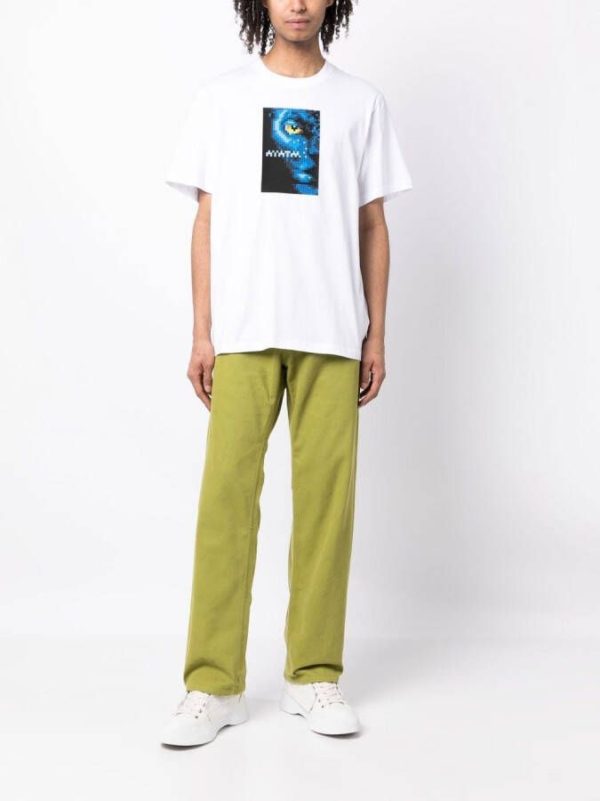Mostly Heard Rarely Seen Katoenen T-shirt Wit