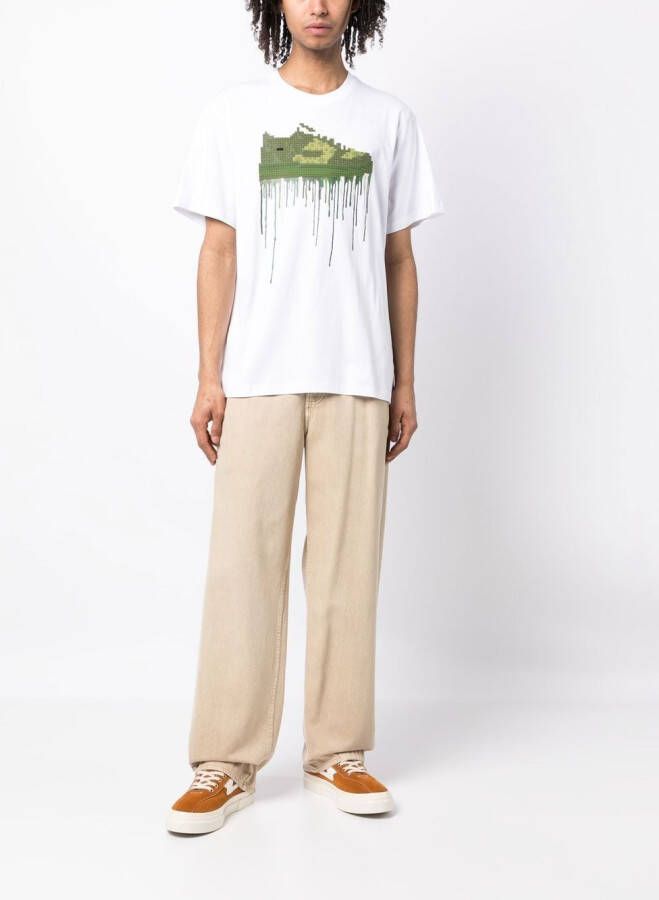 Mostly Heard Rarely Seen Katoenen T-shirt Wit