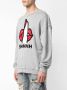 Mostly Heard Rarely Seen Shh sweater Grijs - Thumbnail 3