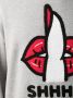 Mostly Heard Rarely Seen Shh sweater Grijs - Thumbnail 5