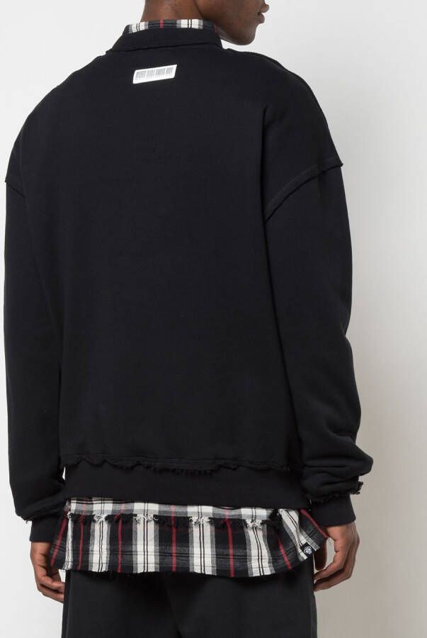 Mostly Heard Rarely Seen Sweater met print Zwart