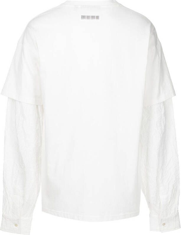 Mostly Heard Rarely Seen T-shirt met lange mouwen Wit