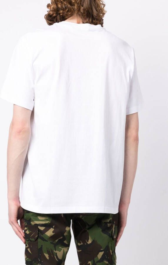 Mostly Heard Rarely Seen T-shirt met print Wit
