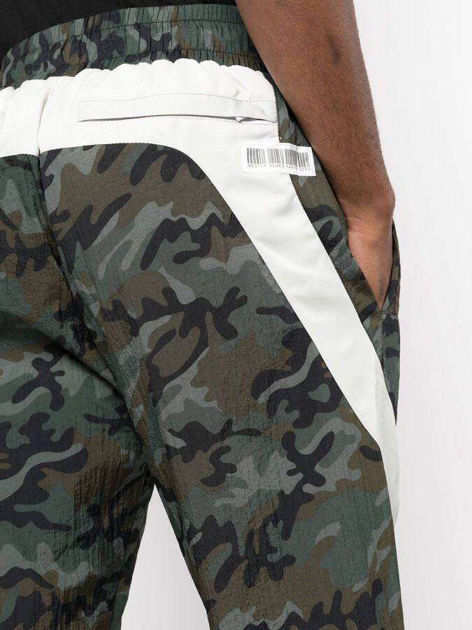 Mostly Heard Rarely Seen Trainingsbroek met camouflageprint Groen