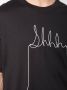 Mostly Heard Rarely Seen Yarn Sketch 'Shh' T-shirt Zwart - Thumbnail 5