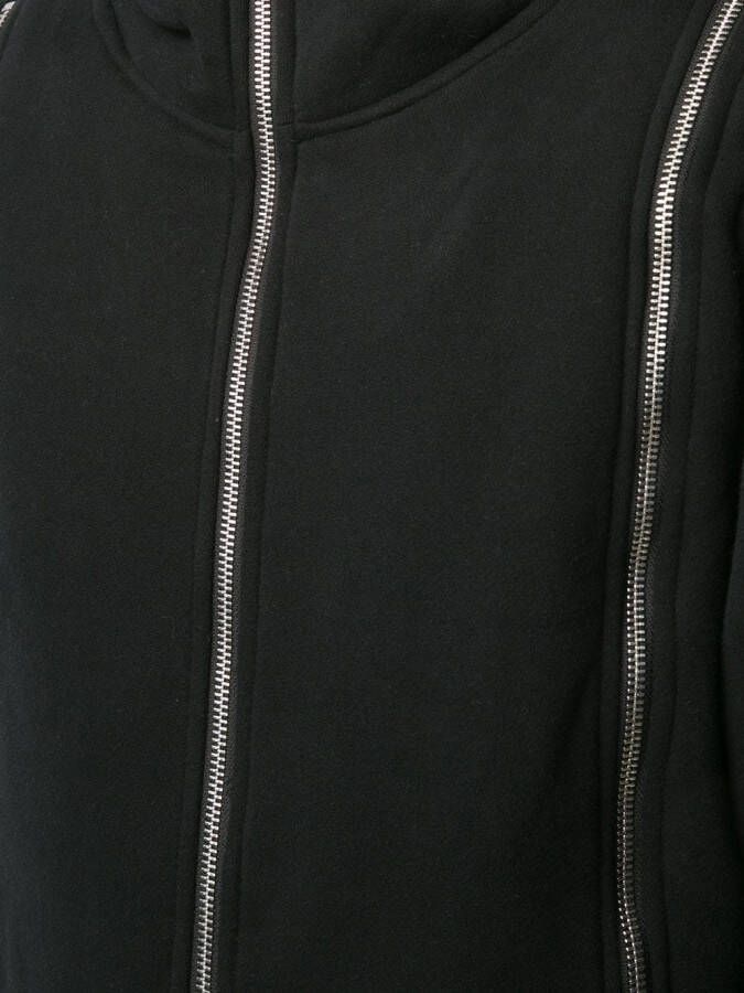 Mostly Heard Rarely Seen zippers hoodie Zwart