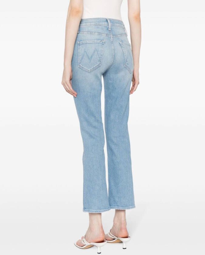 MOTHER Cropped jeans Blauw
