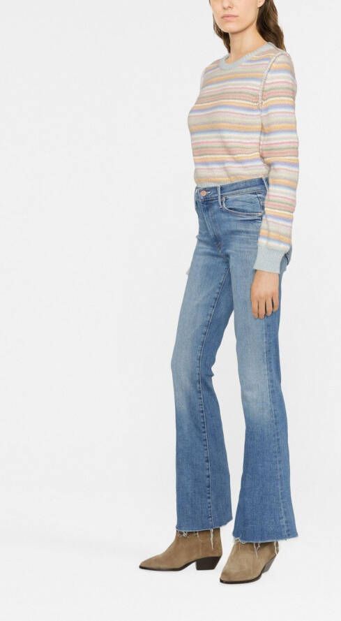 MOTHER Cropped jeans Blauw
