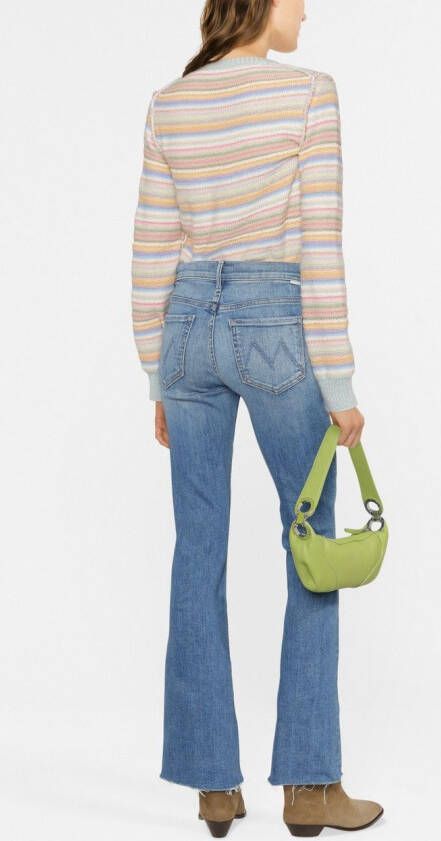 MOTHER Cropped jeans Blauw