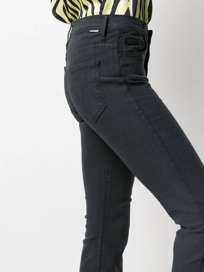MOTHER Cropped jeans Zwart