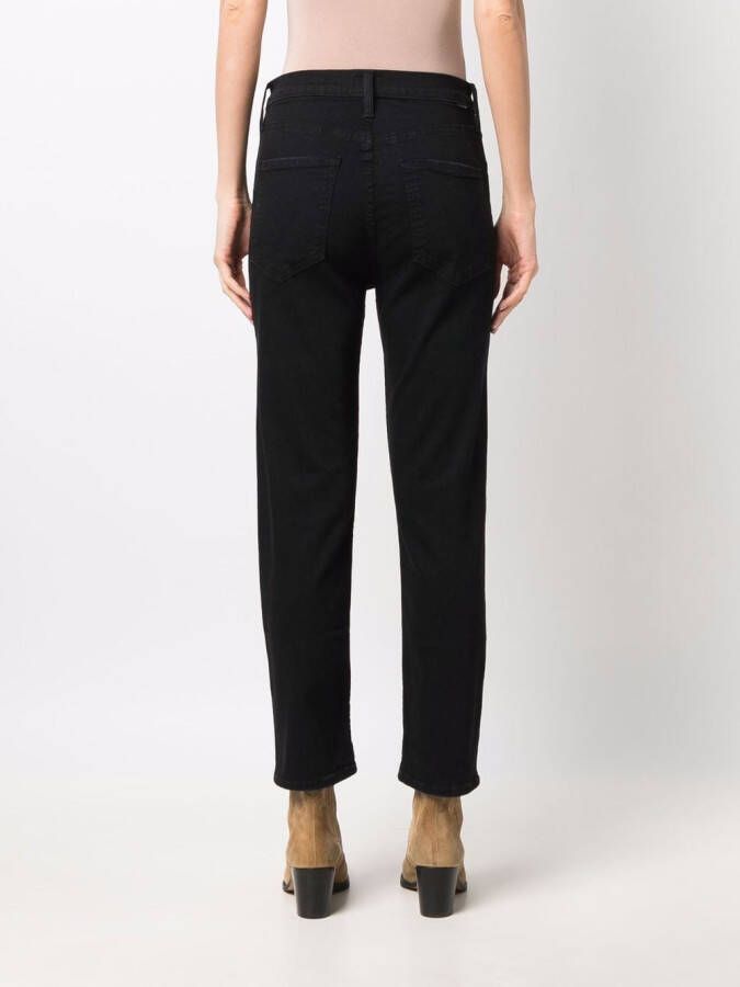 MOTHER Cropped jeans Zwart