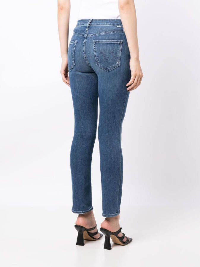 MOTHER Dazzler slim-fit jeans Blauw