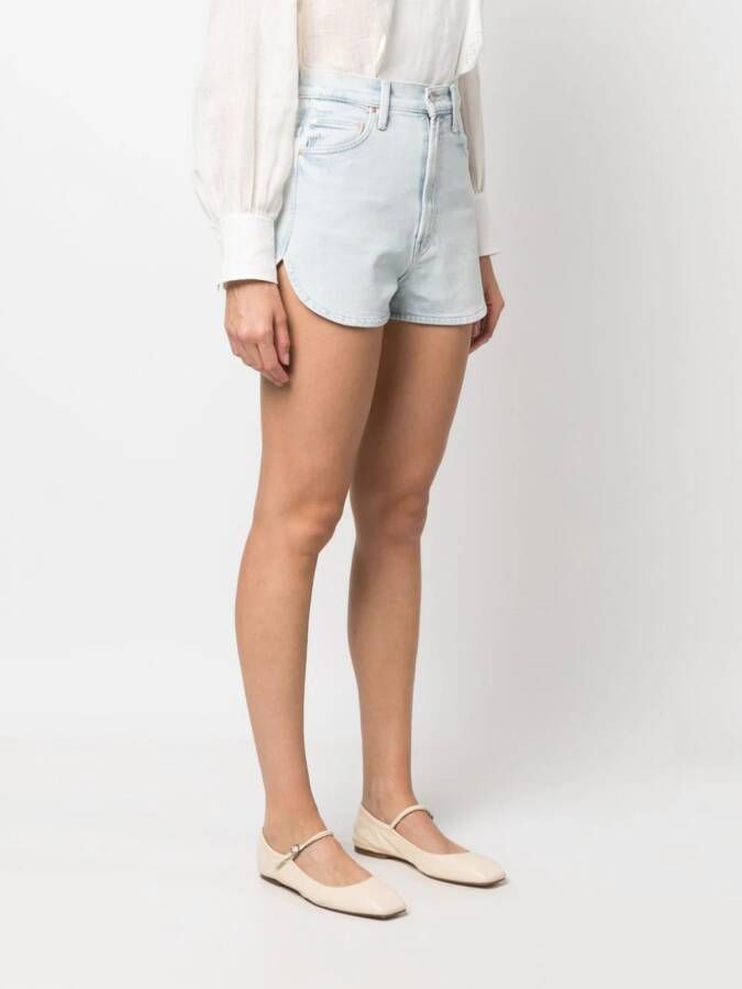 MOTHER Denim shorts Blauw