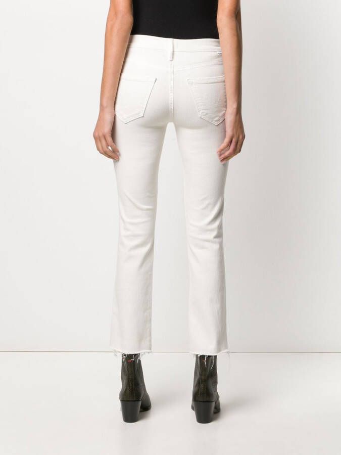 MOTHER Flared jeans Beige