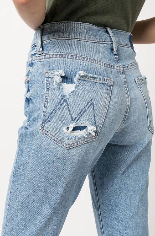 MOTHER High waist jeans Blauw