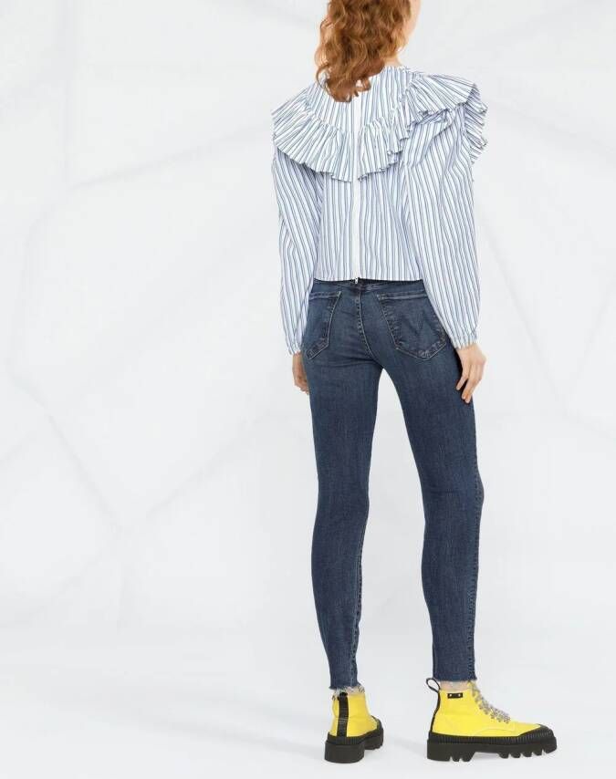 MOTHER Skinny jeans Blauw