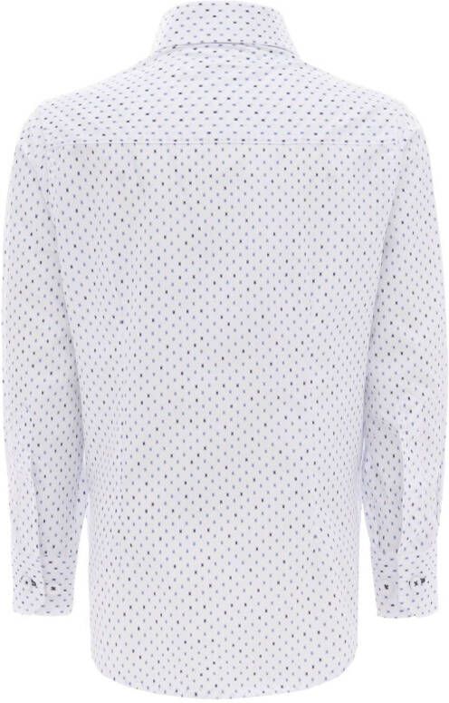 Moustache Blouse met print Wit