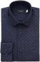 Moustache Fleur-de-lis blouse Blauw - Thumbnail 3