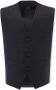 Moustache Gilet en vlinderdas Zwart - Thumbnail 2