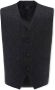 Moustache Gilet en vlinderdas Zwart - Thumbnail 2