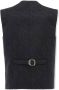 Moustache Gilet en vlinderdas Zwart - Thumbnail 3
