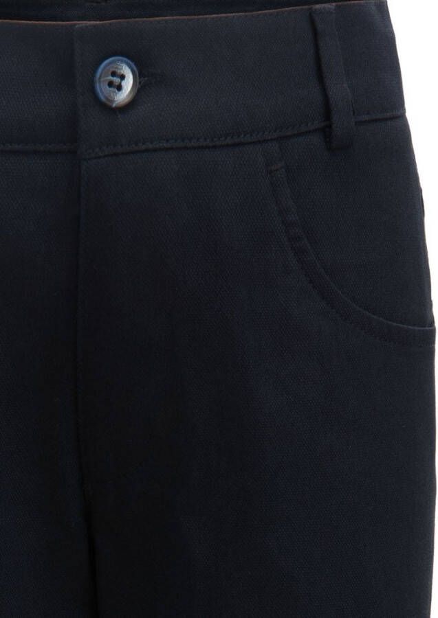 Moustache Stretch pantalon Blauw