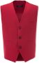 Moustache Gilet en vlinderdas Rood - Thumbnail 2