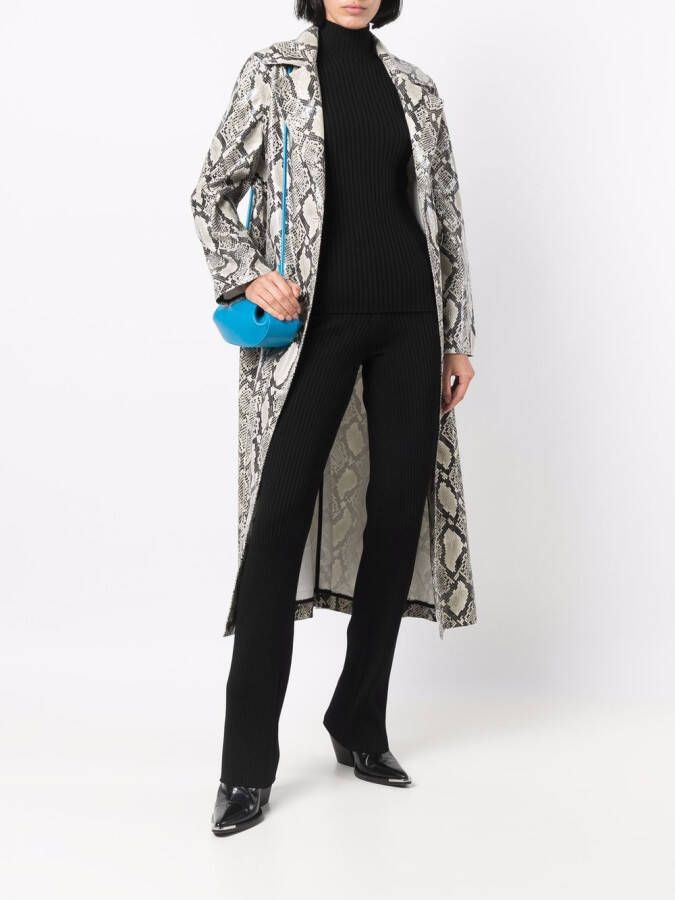 MRZ Ribgebreide broek Zwart