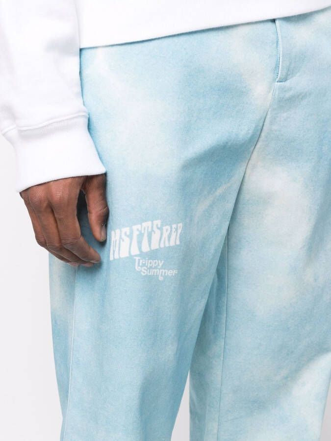 MSFTSrep Flared broek Blauw