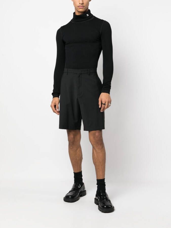 MSFTSrep Shorts met logoprint Zwart