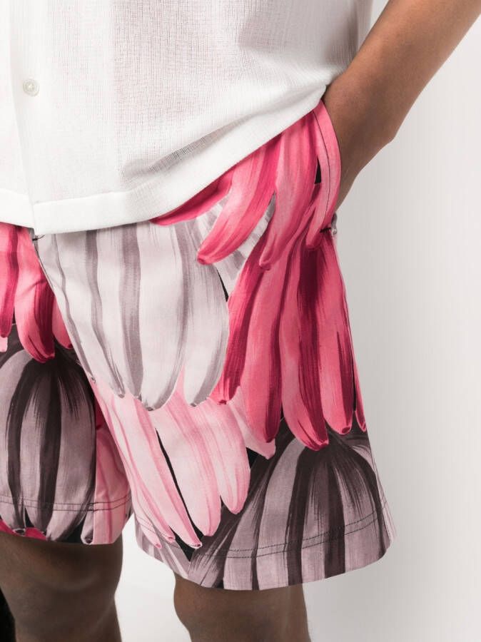 MSGM Zwembroek met print Roze