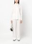 MSGM Blouse met pied-de-poule print Wit - Thumbnail 2