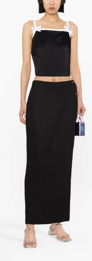 MSGM Cropped top Zwart