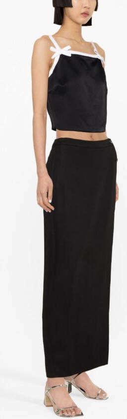 MSGM Cropped top Zwart
