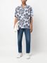 MSGM Bowlingshirt met bloemenprint Blauw - Thumbnail 2