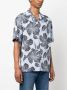 MSGM Bowlingshirt met bloemenprint Blauw - Thumbnail 3