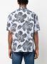 MSGM Bowlingshirt met bloemenprint Blauw - Thumbnail 4