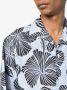 MSGM Bowlingshirt met bloemenprint Blauw - Thumbnail 5